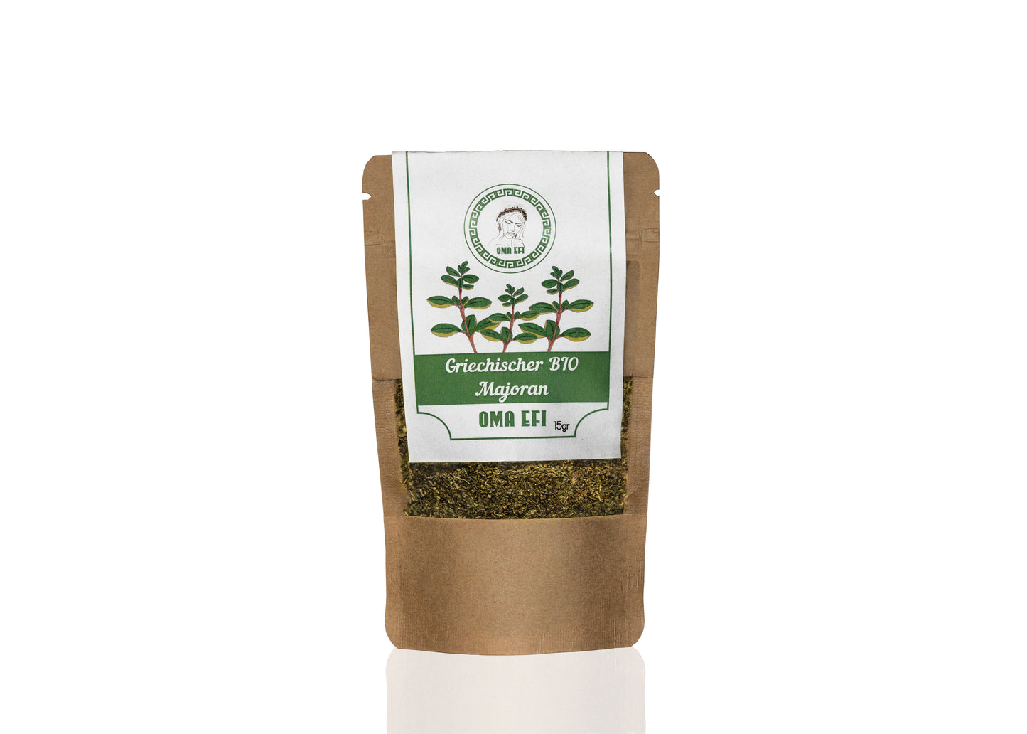 Bio Kräuter Paket mit Oregano, rotem Basilikum, Majoran und Thymian