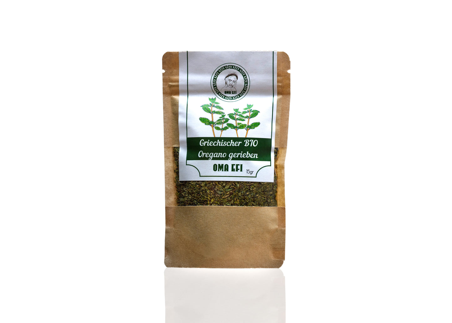 Bio Kräuter Paket mit Oregano, rotem Basilikum, Majoran und Thymian